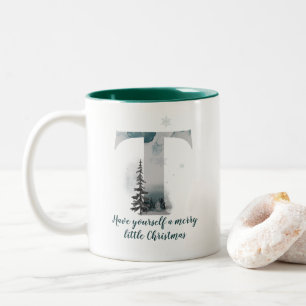 Weihnachtsbrief T Alphabet Kaffee Tasse