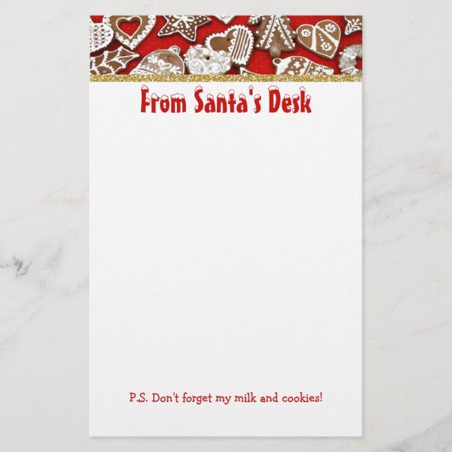 Weihnachtsbrief | Von Santa (Vorderseite)