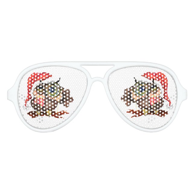 Weihnachtsbrille Geschenk Babyschale mit Geschenke Partybrille (Vorderseite)