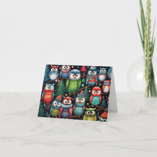 Weihnachtsbrille Karte