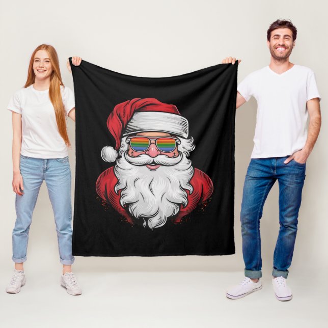 Weihnachtsbrille Pride Weihnachten Pajama Weihnach Fleecedecke (Beispiel)