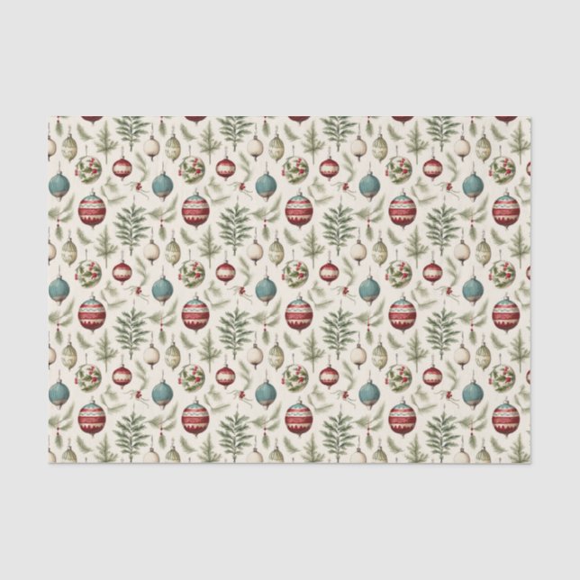 Weihnachtsbrille Seidenpapier (Vorderseite)