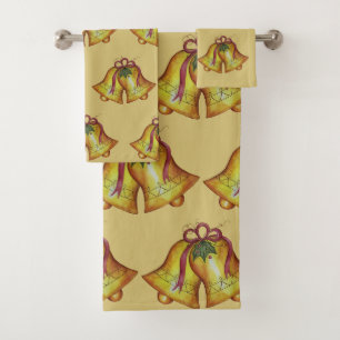 Weihnachtsbrötlchen Badetuch Set