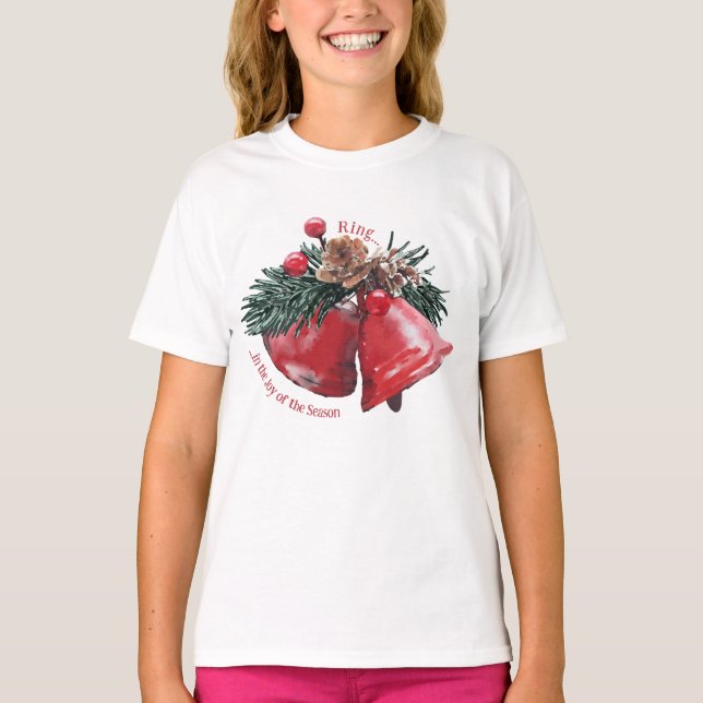 Weihnachtsbrötler Holiday T - Shirt - Klingeln in  (Vorderseite)