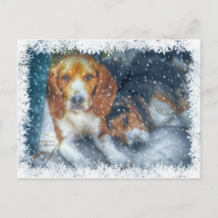 Weihnachtsbrüder Feiertagspostkarte