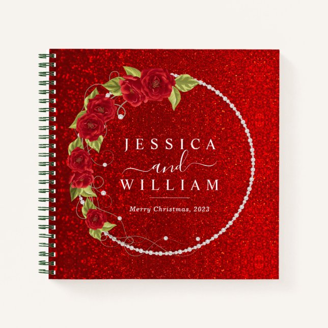 Weihnachtsbuch für die Kunst des Kindes Notizbuch (Vorderseite)