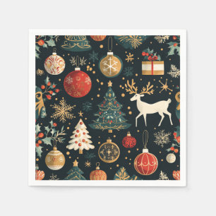 Weihnachtsbuch Napkin Serviette