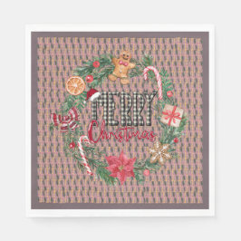 Weihnachtsbuch Napkin Serviette