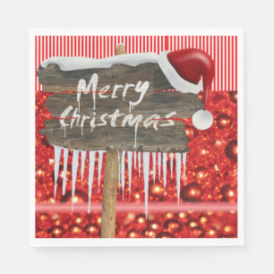 Weihnachtsbuch Napkins, Frohe Weihnachten Serviette