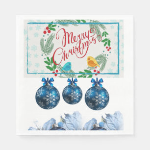 Weihnachtsbuch Napkins, Frohe Weihnachten Serviette