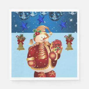 Weihnachtsbuch Napkins, Frohe Weihnachten Serviette