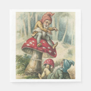 Weihnachtsbuch Napkins, frohe Weihnachten, Vintag Serviette