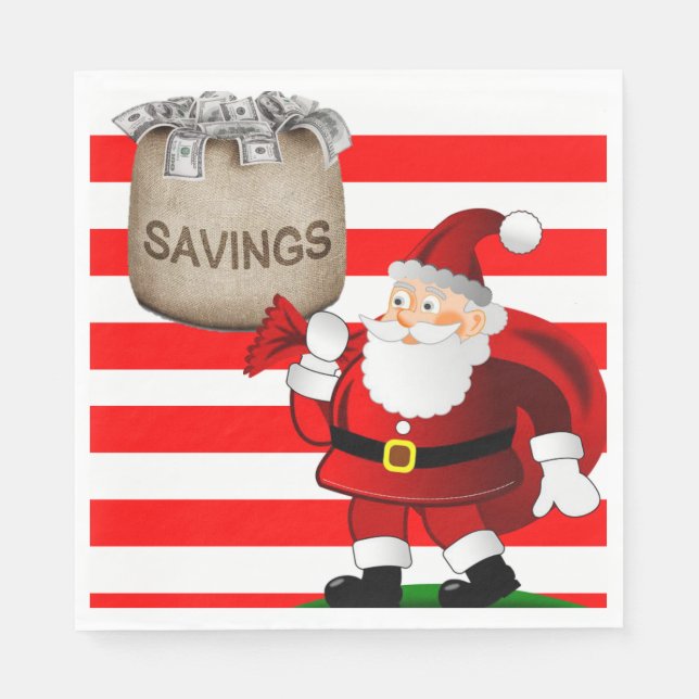 Weihnachtsbuch Napkins, Frohe Weihnachten, Weihnac Serviette (Vorderseite)