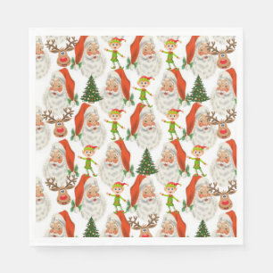 Weihnachtsbuch Napkins, Frohe Weihnachten, Weihnac Serviette