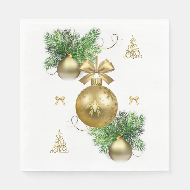 Weihnachtsbuch Napkins Serviette (Vorderseite)