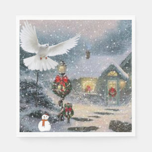 Weihnachtsbuch Napkins Serviette