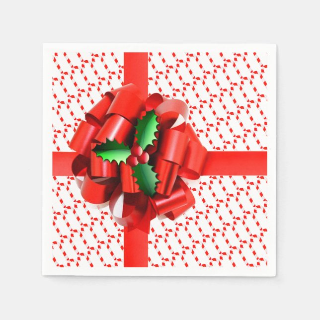 Weihnachtsbuch Napkins Serviette (Vorderseite)