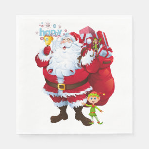 Weihnachtsbuch Napkins, Weihnachten Serviette