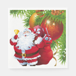 Weihnachtsbuch Napkins, Weihnachten Serviette