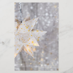 Weihnachtsbuch-Star-Dekoration Briefpapier