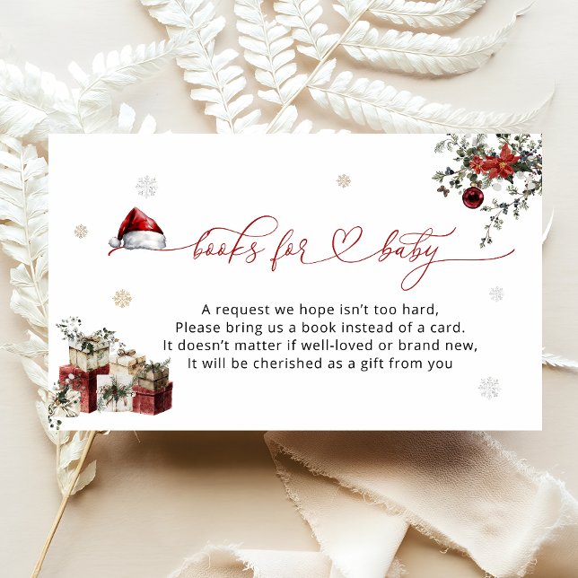 Weihnachtsbücher für das Baby Begleitkarte (Von Creator hochgeladen)