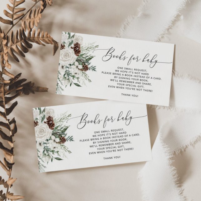 Weihnachtsbücher für das Baby Begleitkarte (Von Creator hochgeladen)