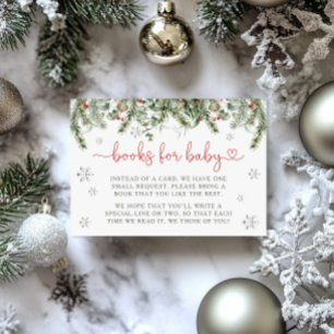 Weihnachtsbücher für das Weihnachtskind Begleitkarte