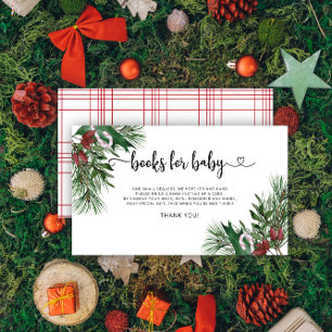 Weihnachtsbücher für Kinder Begleitkarte