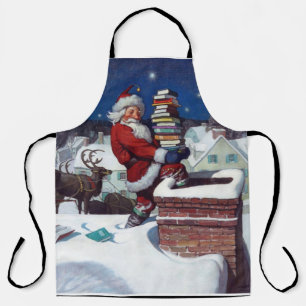 Weihnachtsbücher Schürze