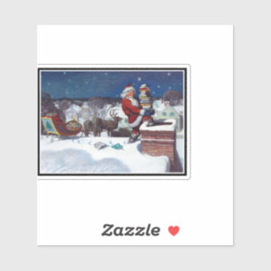 Weihnachtsbücher zu Weihnachten, Aufkleber