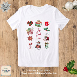 Weihnachtsbuchliebhaber-T-Shirt Tri-Blend-Shirt Tri-Blend Shirt