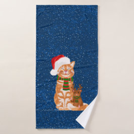 Weihnachtsbuddies Badehandtuch