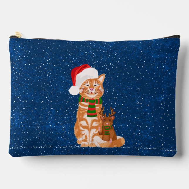 Weihnachtsbuddies Zubehörtasche (Vorderseite)