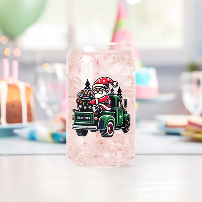 Weihnachtsbummel auf dem Lieferwagen Dosenglas (Insitu (Geburtstag))