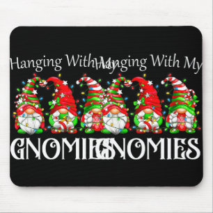 Weihnachtsbummel mit meiner Gnome Familie Pajamas Mousepad