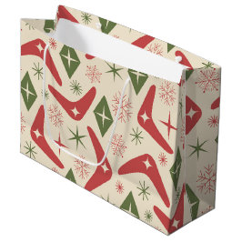 Weihnachtsbummler aus dem Mittelalter mit Diamante Große Geschenktüte