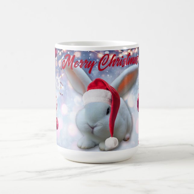 Weihnachtsbunny Kaffeetasse (Mittel)