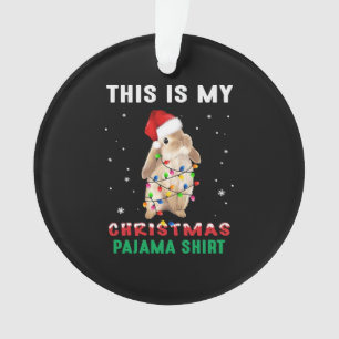 Weihnachtsbunny Ornament