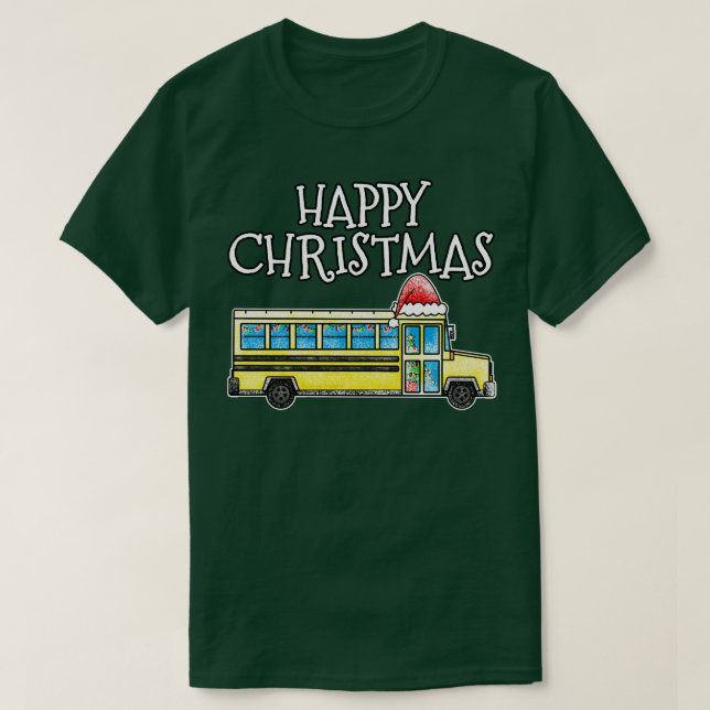 Weihnachtsbussfahrer Weihnachten 2022 1 T-Shirt (Design vorne)