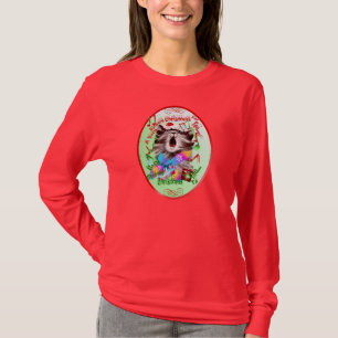 Weihnachtscarol-Miezekatze T-Shirt
