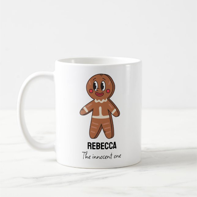 Weihnachtscharakter Individuelle Tasse (Links)