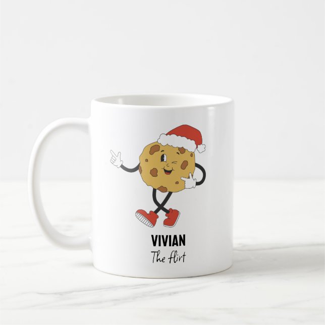Weihnachtscharakter Individuelle Tasse (Links)