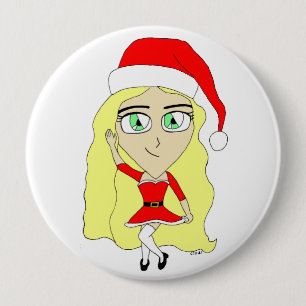 Weihnachtschibi Button