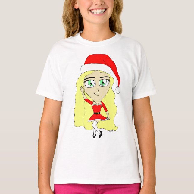 Weihnachtschibi T-Shirt (Vorderseite)