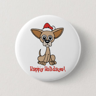 WeihnachtsChihuahua Button
