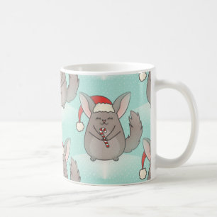 Weihnachtschinchillas Kaffeetasse