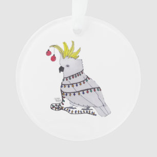Weihnachtscockatoo Ornament