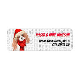 Weihnachtscocker Spaniel Hund mit Namen