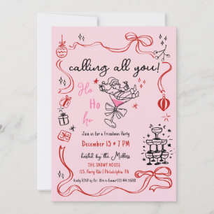 Weihnachtscocktail Feiertag Ankündigung