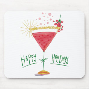 Weihnachtscocktail Mousepad